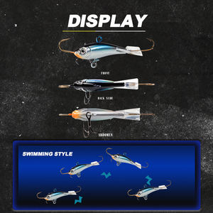 OEM en gros, jig de pêche sur glace 43 mm/10,5 g, leurre coulant <span class=keywords><strong>VIB</strong></span>, appât dur pour brochet, sandre, pêche d'hiver, matériel de pêche japonais - Product Image 3