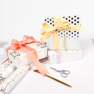 2025 Gift Wrapping Paper 43*300 cm Wrapping Paper Packaging 3 Rolls a <b>Set</b> - Product Image 5