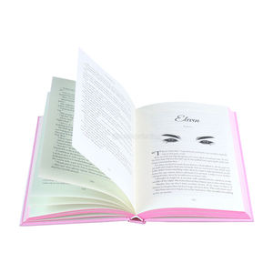 Impresión de Libros de Novela de Lujo OEM con Papel Grueso y Bordes Rosados con Lámina, Impresión de Libros de Tapa Dura Personalizados - Product Image 5