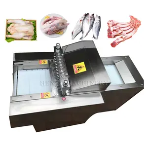 Stainless Steel 304 Bone Meat Cutter / Chicken Breast Cutting Machine / Meat Beef Cube Dicing Machine