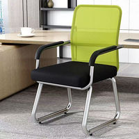 Chaise de bureau à domicile moderne et confortable avec dossier en maille en forme d'arc pour le personnel de la conférence étudiants utilisateurs d'ordinateurs prix spécial