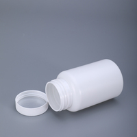 Flacon en plastique HDPE blanc de 20 ml à 200 ml pour capsules de vitamines, flacon pour pilules avec bouchon de sécurité pour enfants