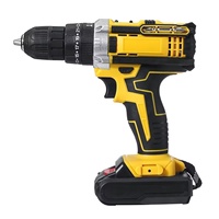 Ensemble de perceuses à couple puissant, perceuse électrique sans fil durable, perceuse pistolet multifonction, perceuse rechargeable à batterie lithium