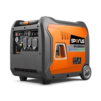 Générateur silencieux à démarrage à distance, double carburant essence/propane, 4 temps, 60 Hz, 6,5 kW, 120 V, pour usage domestique