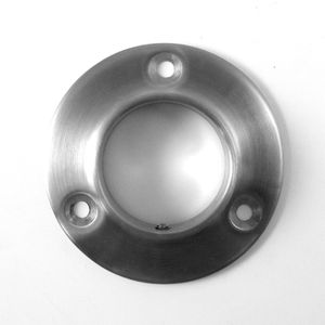 C110226 Plaque femelle pour accessoire de balustrades et mains courantes en satin Ø 42.4 Inox AISI 316 - Product Image 3
