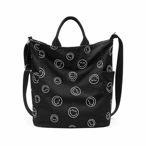 <strong>KALIDI</strong> Polyester Corduroy Large Tote Messenger Shoulder Hobo Crossbody Anti-Splash Zipper <strong>Bag</strong> Casual Work Shopping Women - Product Image 2