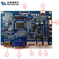 Placa controladora LCD / VGA y HD Ml de fábrica OEM, la más vendida