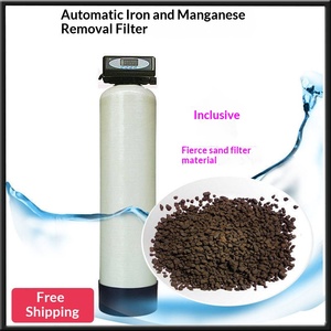 Équipement de filtration et adoucissement de l'<span class=keywords><strong>eau</strong></span> au sable de manganèse pour l'élimination du fer, des rouille jaune et des odeurs de l'<span class=keywords><strong>eau</strong></span> de puits et des eaux souterraines, <span class=keywords><strong>purificateur</strong></span> 100kg 5+ - Product Image 4
