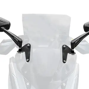 Pour KYMCO DTX360 DTX 360 S350 accessoires de moto rétroviseurs support avant adaptateur de trou de miroir