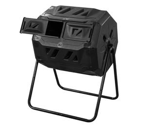 Plastic Food Tumbling Compost Bin Recycle Garden Composting Barrels For Garden