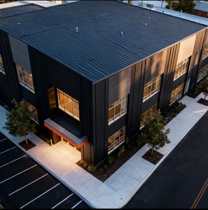 Siêu thị khung thép cao tầng trung tâm mua sắm Kết Cấu Thép prefab tòa nhà thương mại văn phòng - Product Image 3