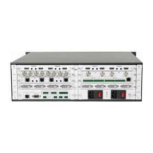 ตัวสลับสัญญาณวิดีโอแบบเมทริกซ์ Micagent Modular 4K60 SDI HDBT 16x16 I พร้อมฟังก์ชั่นแยกสัญญาณเสียง EDID และจอ LCD สำหรับต่อวิดีโอวอลล์ - Product Image 1