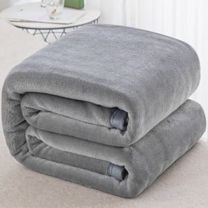 <span class=keywords><strong>Plaid</strong></span> d'hiver épais et solide en velours de lait, double face, chaud, pour canapé, avec bordure perlée, cadeau d'entreprise, pour la sieste - Product Image 4