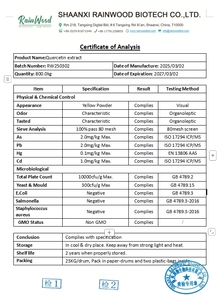 Ekstrak Sophora Japonica alami Quercetin 30% bedak Liposomal Quercetin - Product Image 2