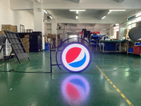 Pantalla LED Circular de Doble Cara P4 para Exteriores