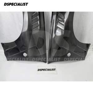 닛산 370Z Z34 2009-2020 바디 키트에 대한 D스페셜스트 스타일 탄소 섬유 프론트 벤트 펜더 - Product Image 5