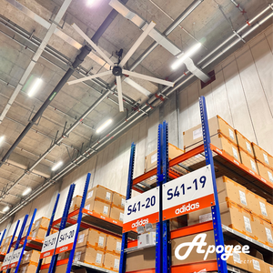 Ventiladores Industriales de Techo HVLS para Ventilación de Almacenes con Viento Suave y Bajo Nivel de Ruido, Sin Necesidad de Mantenimiento - Product Image 6