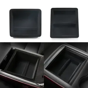 Cajón reposabrazos oculto, organizador de consola central, caja de almacenamiento, bandeja compatible con Tesla <span class=keywords><strong>Model</strong></span> <span class=keywords><strong>Y</strong></span> <span class=keywords><strong>Model</strong></span> 3, caja de almacenamiento para coche - Product Image 6