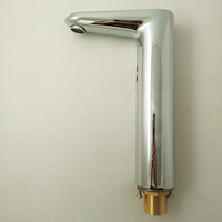 HY-162A robinet de lavabo en laiton automatique à économie d'eau intelligente de haute qualité robinet moderne à une poignée monté sur le pont pour la salle de bain et l'école