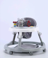 Usine chinoise, vente en gros, pas cher, trotteur pour bébé, nouveau modèle, poussette pour tout-petits, musique et apprentissage à propulsion des pieds