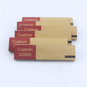 Papier à rouler 100% biologique avec filtres naturels non raffinés à combustion lente, logo personnalisé, vente en gros - Product Image 6