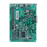Placa Base Industrial Integrada Mini ITX, Placa de PC OPS Sin Ventilador, Puerto COM RS232 LVDS
