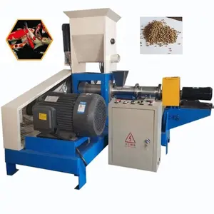 Fischfutter Extruder voll automatische Vogelfutter aquatische schwimmende Köder Pellet isierer Kleine Katzenfutter schwimmende Fischfutter Pellet maschine