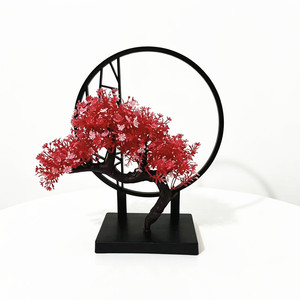 Bonsái Artificial de Pino Paulon de 10cm-30cm, Forma de Pantalla de Plástico, Decoración para el Hogar - Product Image 5