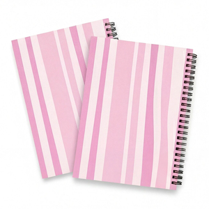 <span class=keywords><strong>Quaderno</strong></span>/Diario per Bambini Personalizzato con Nome, Copertina Rigida <span class=keywords><strong>a</strong></span> Spirale Doppia Wire-O <span class=keywords><strong>a</strong></span> <span class=keywords><strong>Righe</strong></span> Rosa, Stampa UV, Cool Cat Club - Product Image 3