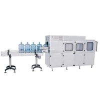 Machine de remplissage automatique de bouteilles d'eau minérale pure en baril de 19L et 20L, 600 bouteilles/heure, prix usine