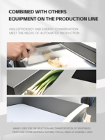Machine de tri et de calibrage pour légumes et fruits : pommes de terre, tomates, ail, piments, oignons, carottes, concombres, champignons, châtaignes