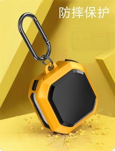 Funda de armadura protectora para auriculares de alta resistencia para <span class=keywords><strong>Samsung</strong></span> Galaxy Buds 2 Pro / Buds FE Live auriculares TPU + PC cubierta con llavero de gancho - Product Image 4
