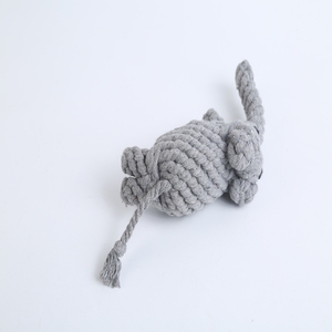 Hochwertige Zahnreinigung, Langlebiges Zähneknirschen, Kau-Baumwollseil, Elefantenförmiges Haustier-Hundespielzeug - Product Image 4