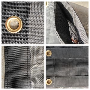 Antil-uv 8 'x 18' Dump xe tải lưới Tarp và phần cứng PVC Tarpaulin Con lăn Kit cho xe tải rơ moóc - Product Image 5