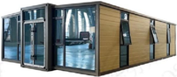 Module de conteneur préfabriqué en acier coloré, mobile et assemblé, pour maison intégrée ou bureau, Zydbx-40, 5+ ans