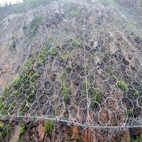 Système de barrière en filet de protection contre les chutes de pierres à haute résistance, flexible, galvanisé à chaud, pour la protection des pentes et la protection des autoroutes