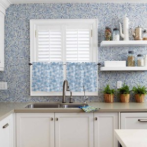 Venta al por mayor 3 uds oscurecimiento cocina nivel <span class=keywords><strong>cortinas</strong></span> cortas ventana <span class=keywords><strong>cortinas</strong></span> <span class=keywords><strong>para</strong></span> el café baño dormitorio <span class=keywords><strong>cortinas</strong></span> sala de estar - Product Image 3