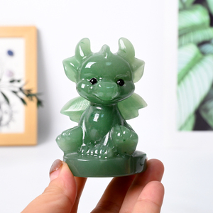 Sculpture de vache en cristal de haute qualité, en cristal mélangé, pour la décoration intérieure - Product Image 1