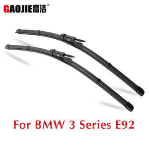 Escobillas limpiaparabrisas sin marco Gaojie de 24 pulgadas con pestaña de sujeción de 17 mm para BMW Serie 3 E92 - Product Image 3