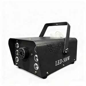 Macchina del Fumo Professionale <span class=keywords><strong>Mini</strong></span> con LED, Macchina della Nebbia R/G/B Elettrica con Telecomando per Palcoscenico, Feste, Matrimoni, Discoteche, DJ - Product Image 3