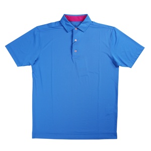 เสื้อยืดกอล์ฟผ้าสแปนเด็กซ์ทำจากไม้ไผ่ผ้าสแปนเด็กซ์ปักโลโก้ได้ตามต้องการ - Product Image 5