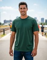 T-shirt Homme Oversize en Coton Lourd 320g, Col Rond, Manches Courtes, Uni, Vente en Gros, Service OEM Personnalisé