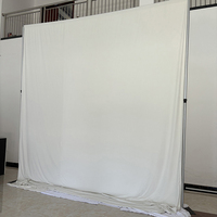 Pipe and Drape Bases case Pipe and Drape Backdrop Stand 380g White Backdrop