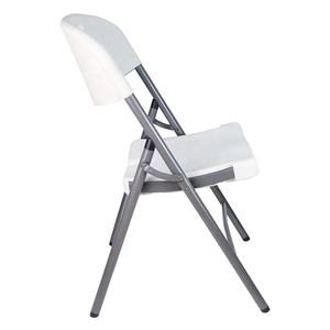 Kaliteli ve sompetitive fiyat PP koltuk ve toz kaplı fram plastik katlanır sandalye ile arka çelik - Product Image 3