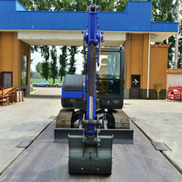 Mini-excavatrice hydraulique sur chenilles de 6,5 tonnes avec moteur puissant pour la construction