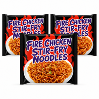 Nouilles Sautees au Poulet Épicées Style Coréen en Gros – Ramen Instantané OEM Marque Privée Exportation Usine