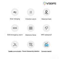 Localisateur GPS solaire 15600mAh avec charge solaire, BDS, GPS, BeiDou, expédition logistique à l'étranger, conteneurs, étanche IP67, suivi GPS