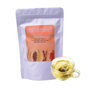 Ternavia Tè Naturale al Crisantemo, Goji e Semi di Cassia, Rinfrescante e Purificante, Confezione da 100g (20x5g), <span class=keywords><strong>Infuso</strong></span> di <span class=keywords><strong>Erbe</strong></span> Senza Zucchero e a Basso Contenuto di Grassi - Product Image 1