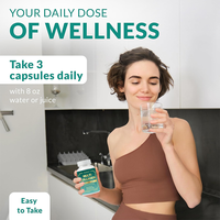 Complément alimentaire végétalien à marque privée, 2025 mg, complexe de peptides de collagène hydrolysé 5-en-1, capsules pour la santé des cheveux, de la peau, des ongles et des articulations