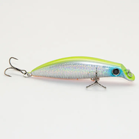 Chinois 7.5cm 7g coloré lustre métallique Vibration artificielle tentant appât dur flottant leurres de pêche en eau douce vairon